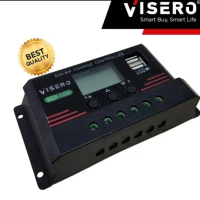 PWM Solar Panel Charge Controller 12v 24v 10a - Visero