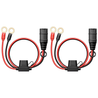 Dây nịt, 53CM, 16AWG, với thiết bị đầu cuối lỗ chữ X Connect, cho bộ sạc pin Noco, dẫn nạc pin