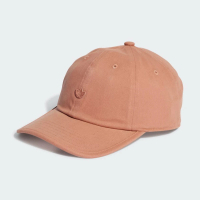 【adidas 愛迪達】帽子 棒球帽 運動帽 遮陽帽 三葉草 粉紅 IC3032