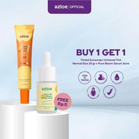 Tinted Sunscreen kulit berminyak + Serum Jerawat dan Bruntusan | serum komedo | serum acne [SPECIAL 