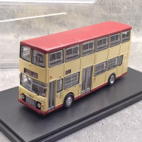 Diecast 1/76 Scale Double Decker Bus Alloy Simulation Car Model Collection Display Toy Gifts And Souvenirs