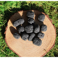 1 PC Lava Stone, Tumbled Lava Stone, Raw Tumbled Stone, Natural Lava Stone, Lava Stone Rock, Strengt