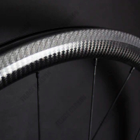FIERCE 3K Twill Road Bike Wheel 30mm Depth Clincher AC3 Brake Track High-end DT350/DT240 Carbon Road Rim Brake Wheelset HOT