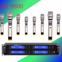 Pro microphone UHF 8 microphone wireless microphone Karaoke microfoon draadloos wireless microphone System