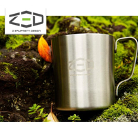 【ZED】雙層不鏽鋼杯250 ZCABA0202(304不銹鋼、杯子、露營杯、鋼杯)