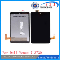 New 7'' inch For Dell Venue 7 3730 Full LCD Display Monitor + Touch Panel Screen Digitizer Assembly Replacement Free shipp