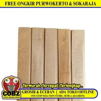 1 CM x 3 CM x 2 CM / NM List Kayu Profil Cermin Pigura Pintu Batang