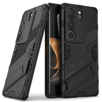 Phone Holder Case For Vivo V29 Case Bumper Anti-knock Armor Full Back Cover For Vivo V29 5G Case For Vivo V29 V 29 5G 6.78 inch