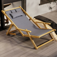 午休折疊躺椅可調節休閒涼椅午睡椅戶外陽臺曬太陽椅沙灘躺椅