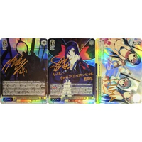 3Pcs/set Accel World Kuroyuki Hime Hot Stamping Signature Flash Card Classic Game Anime Collection Cards Diy Gift Toys