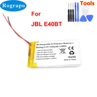 New 3.7V 750mAh Battery For JBL E40BT Bluetooth Headset Accumulator 2-wire+Tools