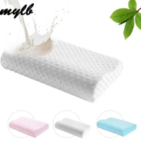 mylb Memory Foam Pillow 3 Colors Orthopedic Pillow Latex Neck Pillow Fiber Slow Rebound Soft Pillow Massager For Cervical Health
