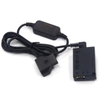 12-24V Step-down Power Adapter Cable D-TAP Dtap ACK-E17+DR-E17 LP-E17 Dummy Battery For Canon EOS M3 M5 M6 EOS-M3 EOS-M5 EOS-M6