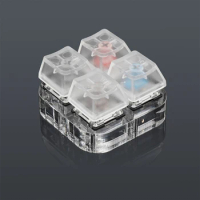Switch Tester Cherry MX Kailh Switches Black Red Brown Blue 4 Keys Translucent Keycaps Mechanical Keyboard Tester Dropship