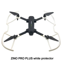 Propeller Props Guard Protection Cover for Hubsan Zino Pro Plus RC Drone Quadcopter - Black and White