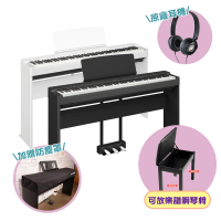 【Yamaha 山葉音樂音樂】P225 88鍵 數位鋼琴 附琴椅可放樂譜(贈原廠耳機/保養油/原保15個月/全新公司貨)