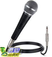 [9美國直購] Pyle 麥克風 PDMIC59 Professional Dynamic Vocal Microphone - Moving Coil Dynamic Cardioid Unidirectional Handheld