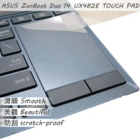 Matte Touchpad Protective film Sticker Protector TOUCH PAD For ASUS ZenBook Duo 2021 UX482 UX482EA UX482EG UX482E 14 inch