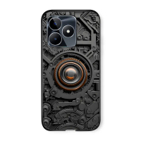 เคสโทรศัพท์, สำหรับ Realme C53, เคสกระจกนิรภัยแบบแข็ง, เคส, เหมาะสำหรับสมาร์ทโฟนและโทรศัพท์มือถือ, ต