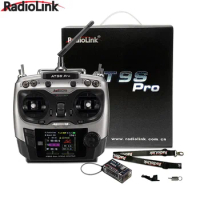 Radiolink AT9S Pro TX 10/12CH RC Radio Controller RC transmitter with R9DS RX 2.4G receiver for RC FPV Racing Drone