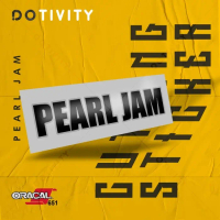 Cutting Sticker PEARL JAM