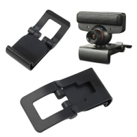 For PS EYE TV Clip Mount Holder Stand for PS3 MOVE Xbox Camera Games Controller Fixed Bracket Camera Cam Accessories Black