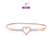 Yaxiya Gelang Wanita Motif Love Aksesoris 1018 YAXIYA STORE