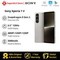 Sony Xperia 1 V 5G Snapdragon 8 Gen 2 Factory Unlocked 6.5” 120Hz OLED Display IP65/68 water and dust resistant 5000mAh Battery