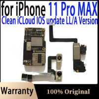 Mainboard Clean iCloud For iPhone 11 Pro Max Full Working Motherboard Support iOS Update Logic Board Plate For iPhone 11 Pro Max