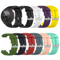 For amazfit verge Wristband Silicone Watchband Strap For Huami 3 Smartwatch amazfit verge (A1801) Replacement Wrist Band Bracele