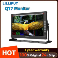 LILLIPUT Q17 Monitor 4K Production Broadcast 7.3 inch HDR Monitor 12G-SDI HDMI 2.0 SFP With Waveform PIP Mode Remote Terminal