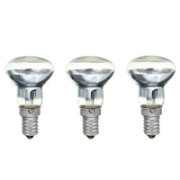 Replacement Lava Lamp E14 R39 30W Spotlight Screw in Light Bulb Clear Reflector Spot Light Bulbs Lava Incandescent 3Pcs