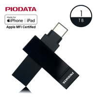 新款上市 Piodata iXflash A-C 1TB 雙介面 OTG 隨身碟 Apple MFi認證 iphone13/IPAD 公司貨