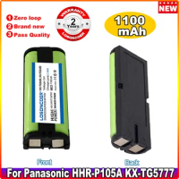 Ni-MH Battery For Panasonic HHR-P105 HHR-P105A KX-TG5777 KX-TGA571 KX-TGA242 KX-2420 KX-2422 KX-TG5779 KX-6702 Cordless Phone