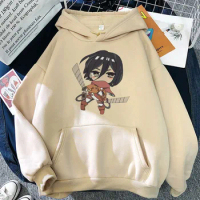 Anime Attack on Titan Eren Levi Comics Print Hoodie Set Men Sweatshirt Harajuku Hoodie Casual Streetwear Unisex Oversize Tee Top