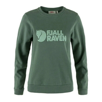 ├登山樂┤瑞典 Fjallraven Logo Sweater 長袖上衣 女 # FR84143-679-674深綠鏽/霧綠