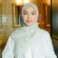 Lozy Hijab - Nala Voal Square New Material (Hijab Segi Empat Segiempat Bahan Voal Premium) Soft Sage