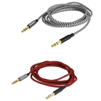 nylon Audio Cable For Edifier W688BT W800BT W806BT W808BT W830BT W845NB W855BT H880 H850 W860NB W820BT W828NB headphones