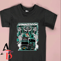 AB kaos anak katun bus mania armagedon