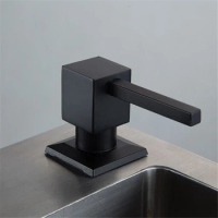 Kitchen Basin Liquid Soap Dispenser Kit Sink Soap Dispenser Pump Head with Extension Tube Press Detergent Bathroom Accessories