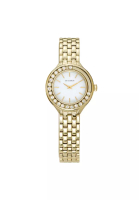 Aries Gold Aries Gold Serenity White Dial Gold Stainless Steel Strap Women Watch L 5041 G-MP
