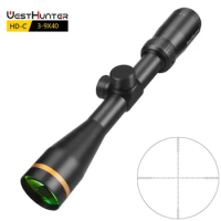 WestHunter HD-C 3-9X40 SFP Tactical Scope Mil Dot Reticle Shooting Riflescope Optics Sights With Mount