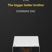HX E50 Decoder MQA DAC ES9068AS 32Bit/768kHz DSD512 DAC with Remote Control The Best DAC for TOPPING L50