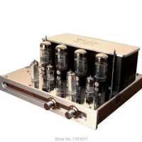 YAQIN MC-5881A Magic Eye Push-Pull Tube Amplifier HIFI EXQUIS 5881 Lamp Headphone Amp