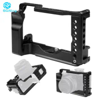 For Canon EOS M6 Mark2 Camera Cage Professional DSLR Cage Grip Bracket Protective Cage Quick Release Plate for EOS M6 Camera