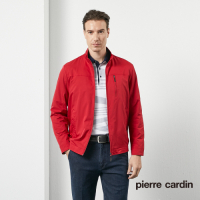 Pierre Cardin皮爾卡登 男款 都會時尚防潑水薄夾克外套-紅(5205663-78)