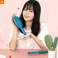 xiaomi youpin air cushion massage comb hair curls comb Blowing hair styling Inner buckle Massage comb hair salon Household