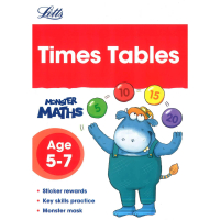 Bookxcess - LETTS MONSTER PRACTICE - TIMES TABLES AGE 5-7 (ISBN: 9780007957194)