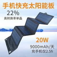 太陽能充電器 充電板 光伏板 太陽能板5v12V大功率充電板戶外太陽能手機充電器 寶太陽能發電板 全館免運