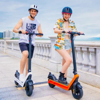 Stock Electric Scooters 2 Wheel Electronic Elektrik E Scooters 10 inch 48V Adult Kick Pro e- scooter